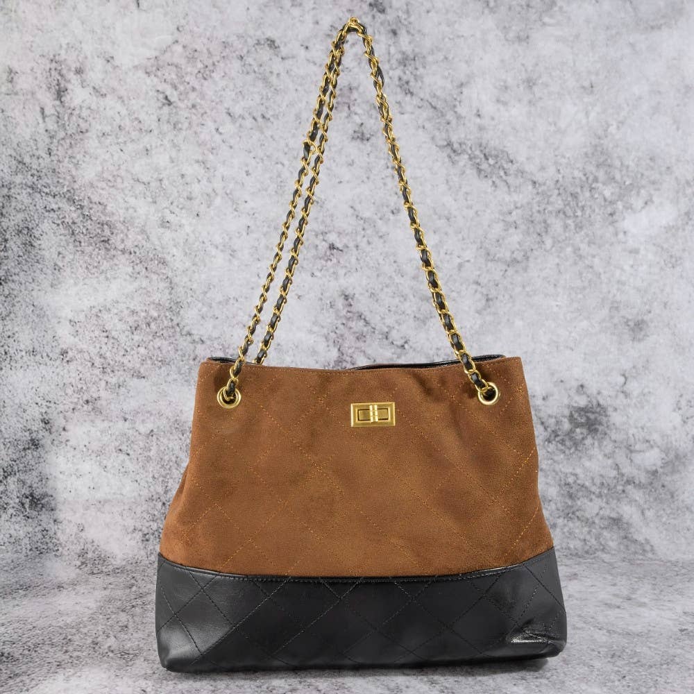 Quinn Quilt Tote Bag