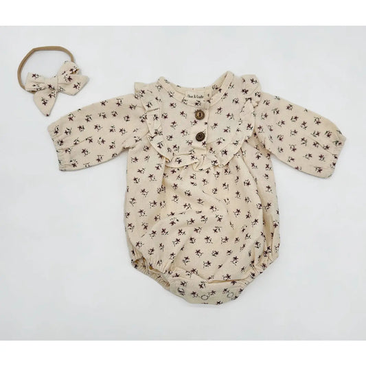 Claudia Soft Cotton Romper Set
