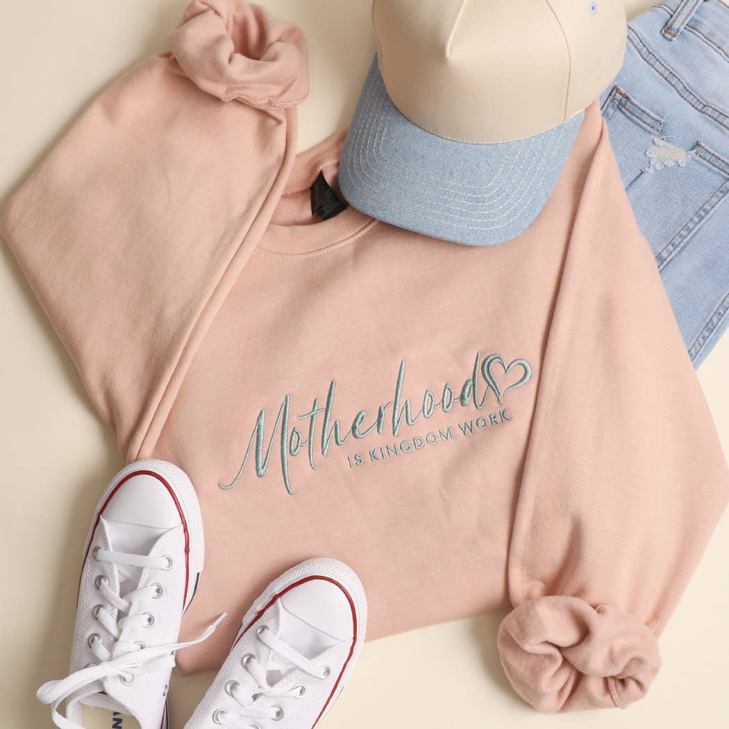 Motherhood Is Kingdom Work Crew (S-XL)