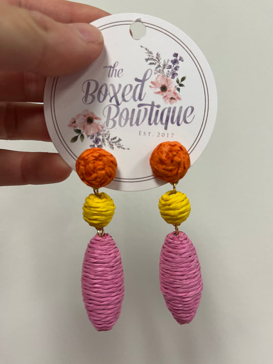 Popping Some Color Earrings (Several Colors)