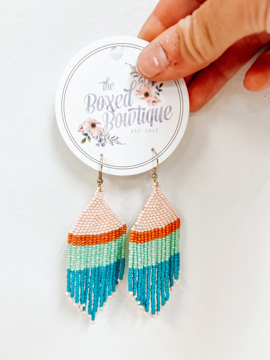 Zoey Bead Earrings (2 Colors)