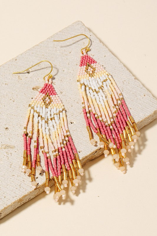 Beaded Just Right Earrings (2 Colors)