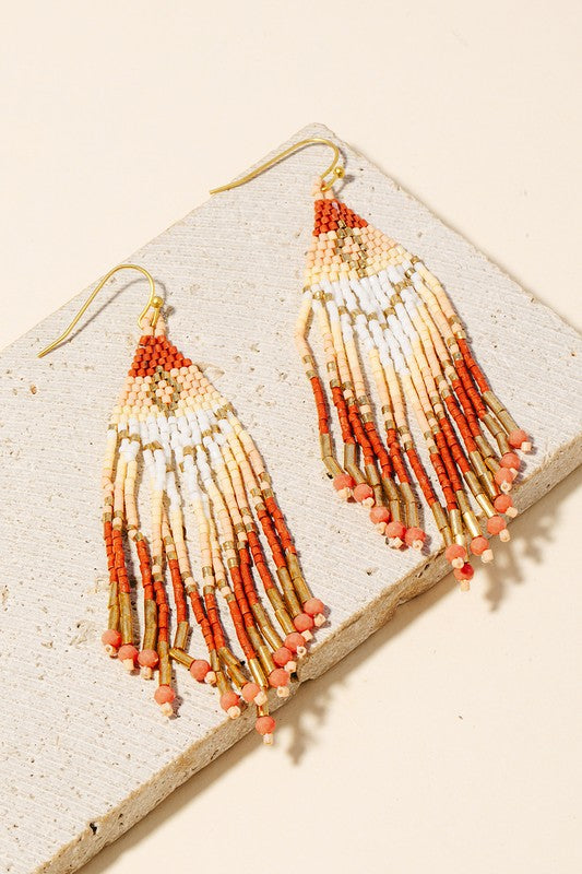 Beaded Just Right Earrings (2 Colors)