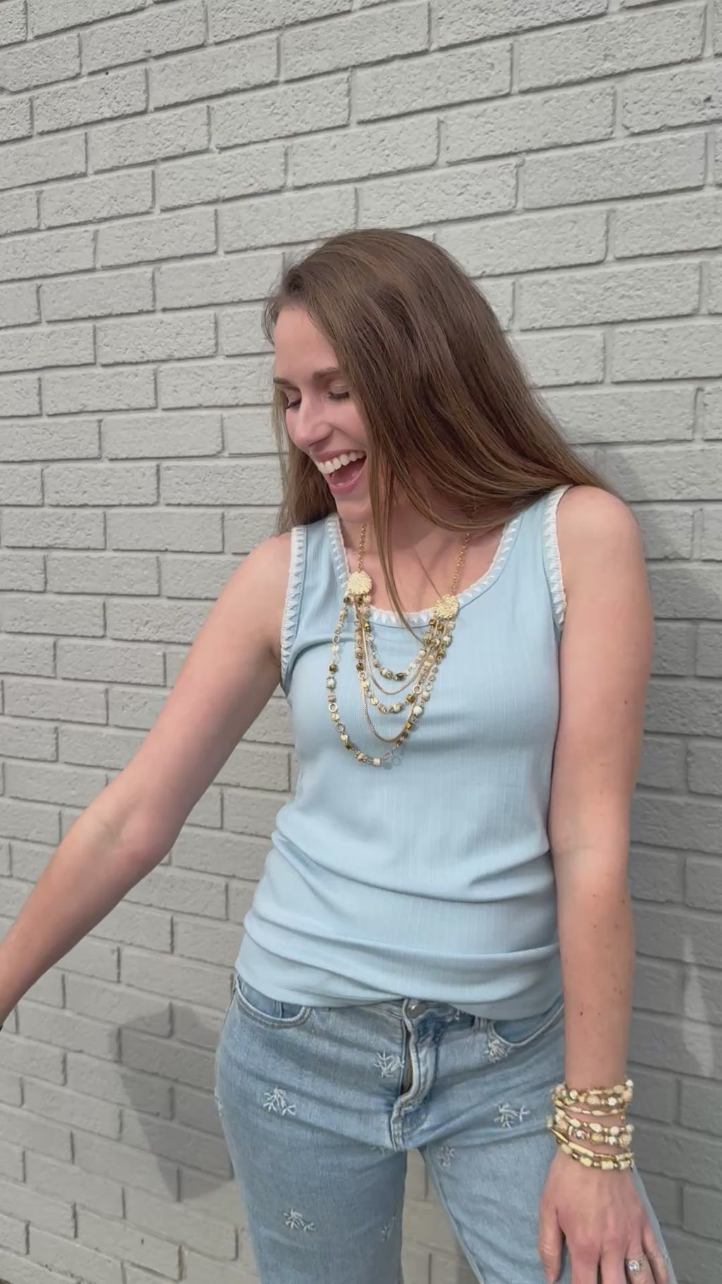 The Harbor Stitch Tank (S-XL)