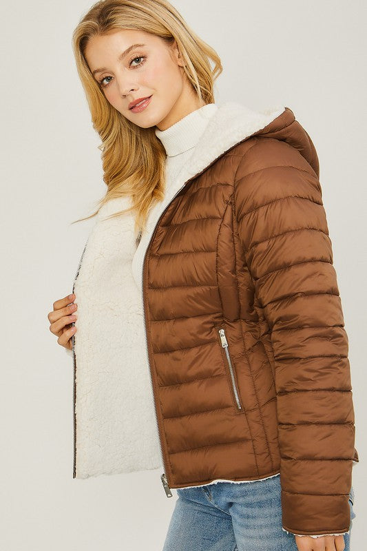 Cocoa Reversible Jacket