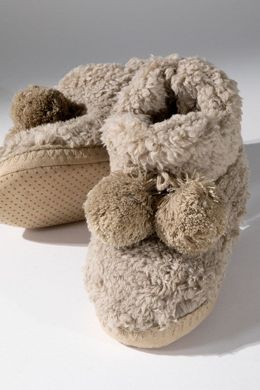 Furball Bootie Slippers (2 Colors)