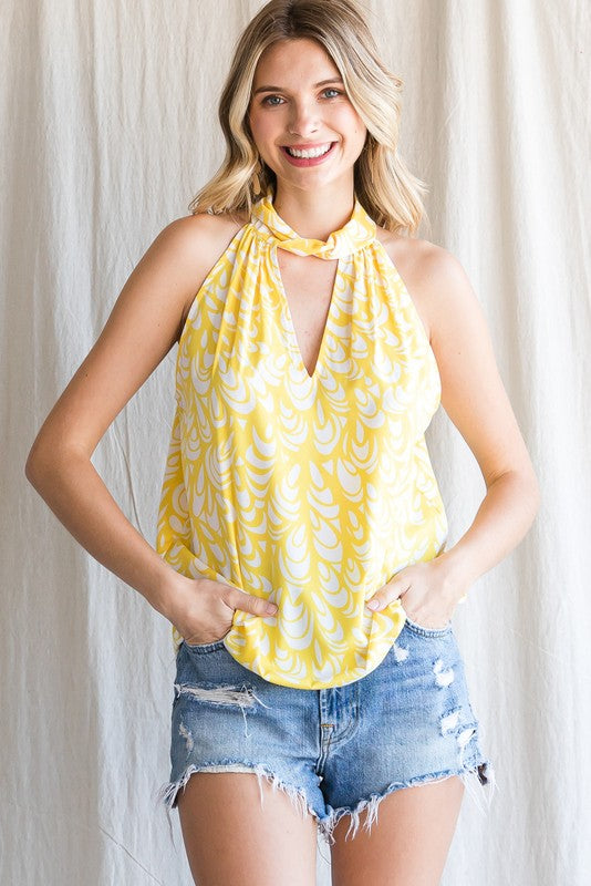 This is a New Day Halter Neck Top (2 Colors)