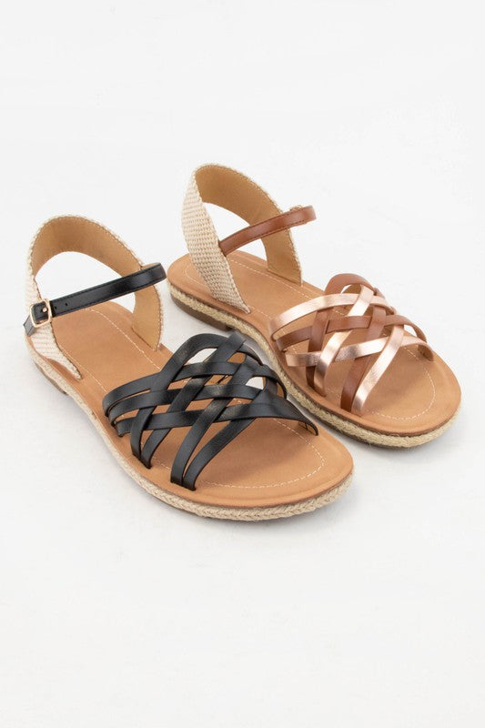 Abacus Strap Sandal (2 Colors)