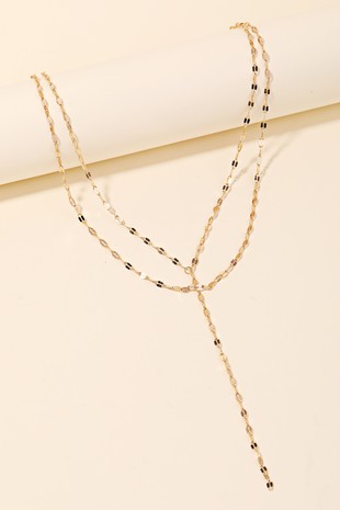 Layered Chain Necklace (2 Colors)