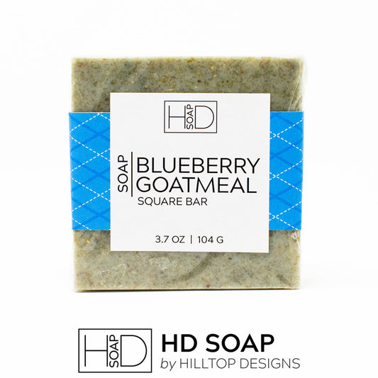 Square Bar - Blueberry Goatmeal