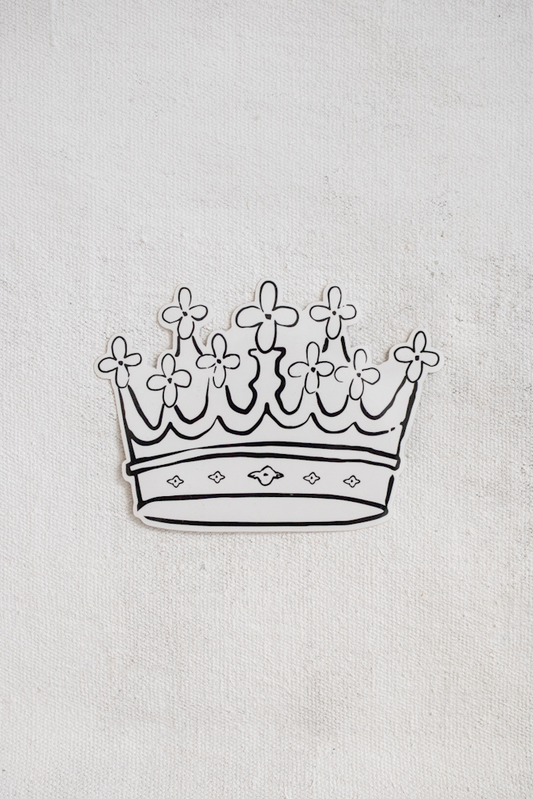 Crowned Free Decal