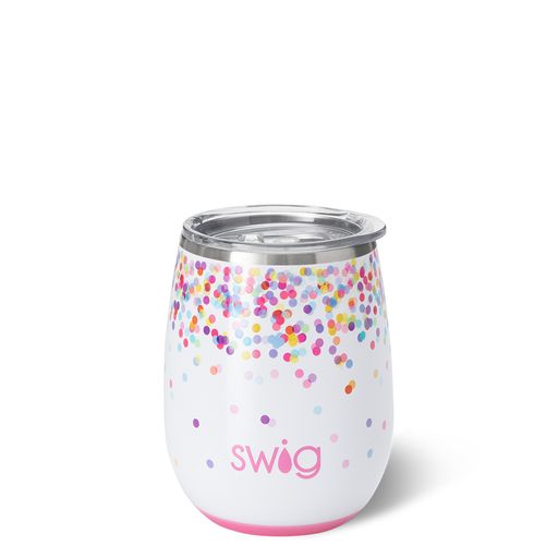 Spread Joy Like Confetti Wine Tumbler