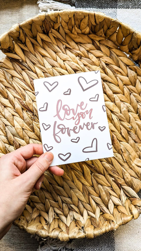 Love You Forever Card